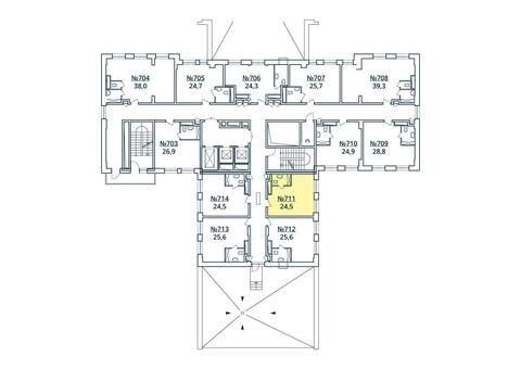 Москва, 1-но комнатная квартира, ул. Радиальная 6-я д.7, к 35, 2 751 252 руб.