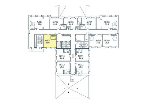 Москва, 1-но комнатная квартира, ул. Радиальная 6-я д.7, к 35, 3 107 918 руб.