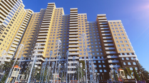 4-комнатная квартира, 116 кв.м., в ЖК "Одинбург" 4-комнатная квартира, 116 кв.м., в ЖК "Одинбург"
