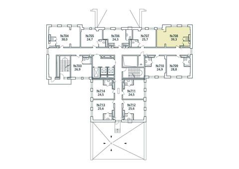 Москва, 1-но комнатная квартира, ул. Радиальная 6-я д.7, к 35, 4 476 898 руб.
