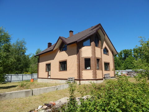 Новый дом 233 кв.м под отделку в д. Вражское Новый дом 233 кв.м под отделку в д. Вражское