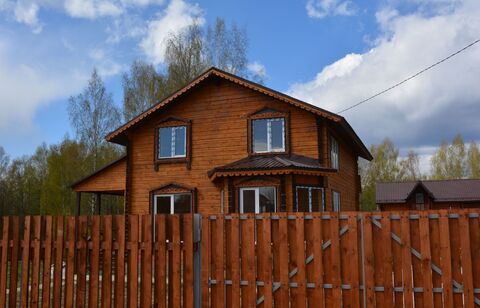 Новый брусовой утеплённый дом в 35 км от Сергиев-Посада Новый брусовой утеплённый дом в 35 км от Сергиев-Посада
