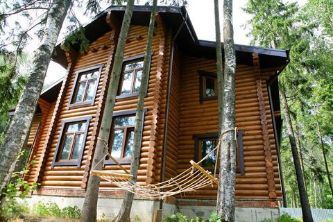Загородный дом из бревна в лесу, Киевское ш, 28 км от МКАД Загородный дом из бревна в лесу, Киевское ш, 28 км от МКАД