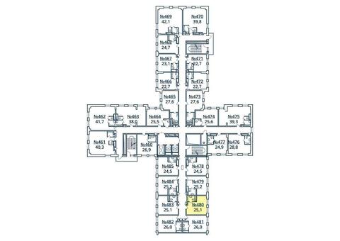 Москва, 1-но комнатная квартира, ул. Радиальная 6-я д.7, к 35, 2 753 954 руб.