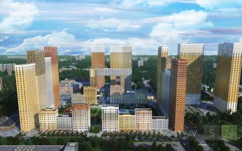 2-комнатная квартира, 52 кв.м., в ЖК "Селигер Сити" 2-комнатная квартира, 52 кв.м., в ЖК "Селигер Сити"