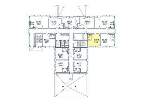 Москва, 1-но комнатная квартира, ул. Радиальная 6-я д.7, к 35, 2 796 170 руб.