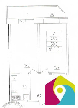 Продается квартира, Сергиев Посад г, Красной Армии пр-кт, 251а, 50м2 Продается квартира, Сергиев Посад г, Красной Армии пр-кт, 251а, 50м2