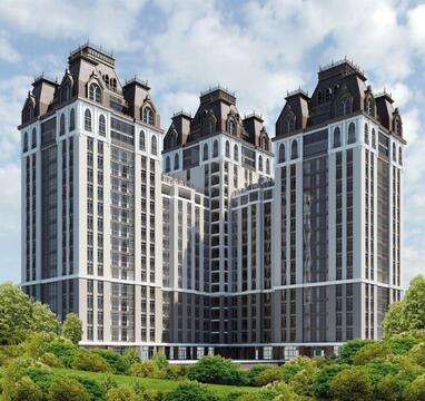 1-комнатная квартира, 52 кв.м., в ЖК "Соколиный форт" 1-комнатная квартира, 52 кв.м., в ЖК "Соколиный форт"