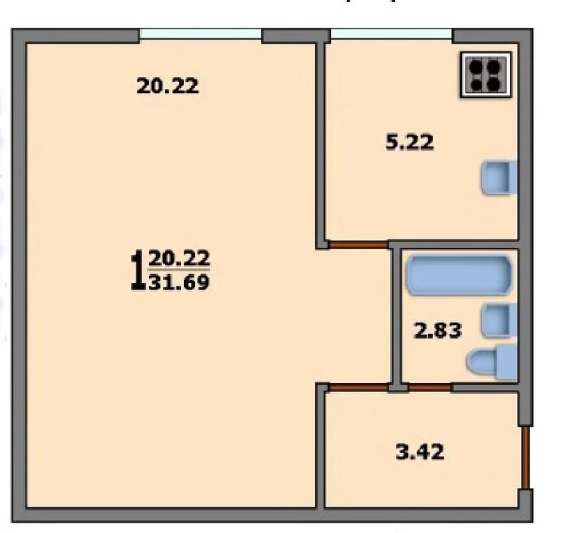 План 1 квартиры. 1-510 Планировка. I-510 планировка 2 комнатная. Планировка 1-510 двухкомнатная. Планировка хрущевок 1-510.