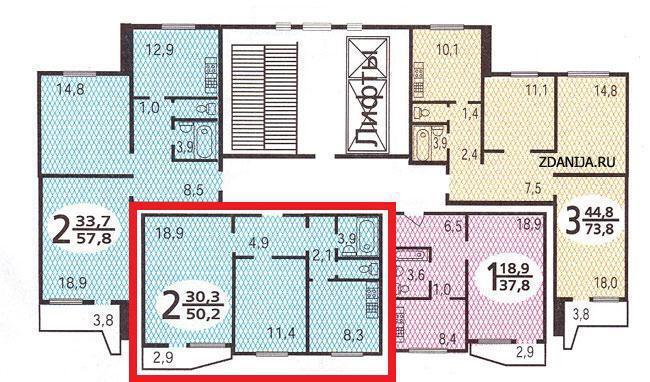 Москва, 2-х комнатная квартира, осенний б-р. д.16 к2, 13 000.