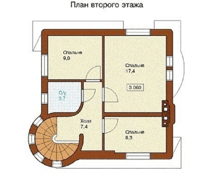 Проект дома к 111 1к