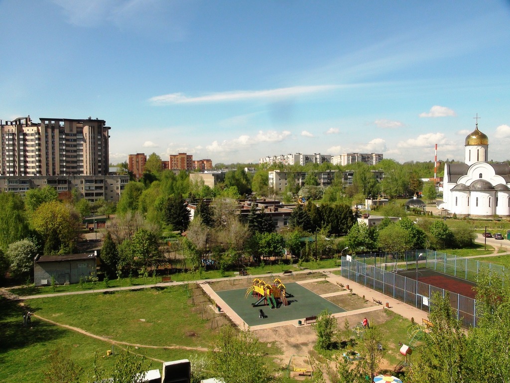 Храм в лесном городке одинцовского