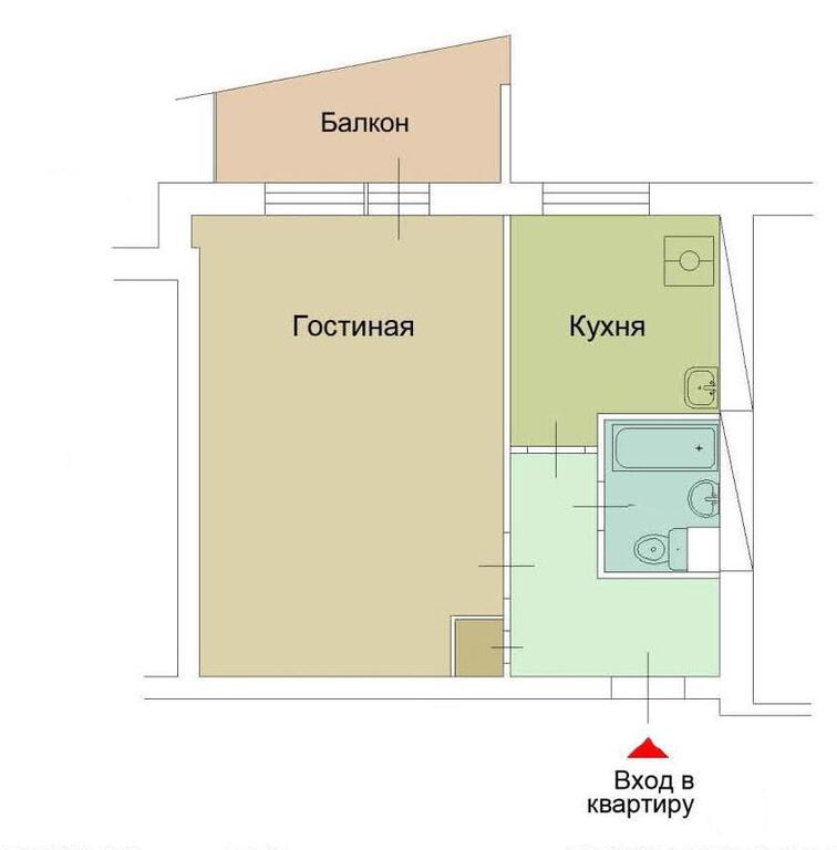 Москва, 1-но комнатная квартира, ул. Чечулина д.26, 5 200 00.