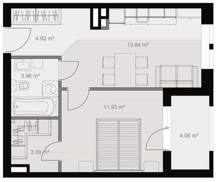 Москва, 1-но комнатная квартира, Кронштадтский б-р. д.6, 8114400 руб.