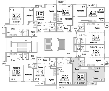 Москва, 2-х комнатная квартира, ул. Бибиревская д.4, 5839369 руб.