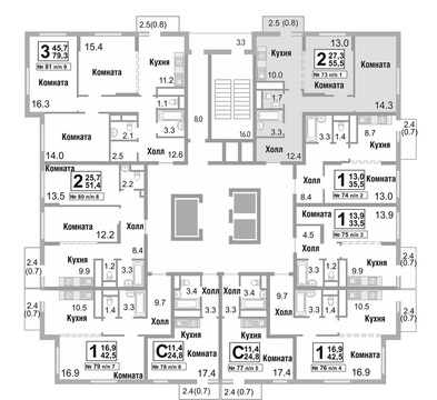 Москва, 2-х комнатная квартира, ул. Бибиревская д.4, 5982178 руб.