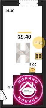 Москва, 1-но комнатная квартира, Ленинградское шос. д., 16954980 руб.