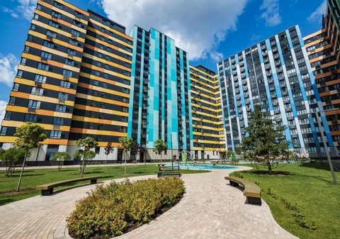 1-комнатная квартира, 34 кв.м., в ЖК "Новый Зеленоград" 1-комнатная квартира, 34 кв.м., в ЖК "Новый Зеленоград"