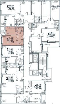 Москва, 1-но комнатная квартира, ул. Радиальная 6-я д.7, 4592925 руб.