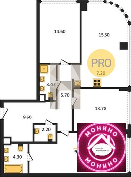 Москва, 3-х комнатная квартира, Кутузовский прд. д.д. 16, 106237221 руб.