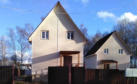 Купить дом из бруса в Чеховском районе д. Детково, 2215000 руб.
