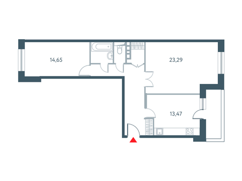 Москва, 2-х комнатная квартира, ул. Викторенко д.11С24, 21823109 руб.