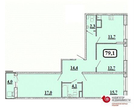 Красногорск, 3-х комнатная квартира, б-р Космонавтов д.д. 8, 6605243 руб.