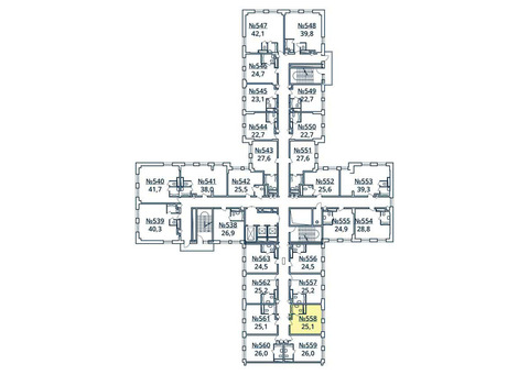 Москва, студия, ул. Радиальная 6-я д.7, к 35, 2472699 руб.