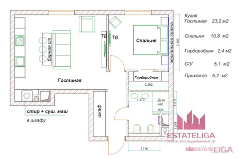 Москва, 2-х комнатная квартира, Софийская наб. д.34, 73000000 руб.