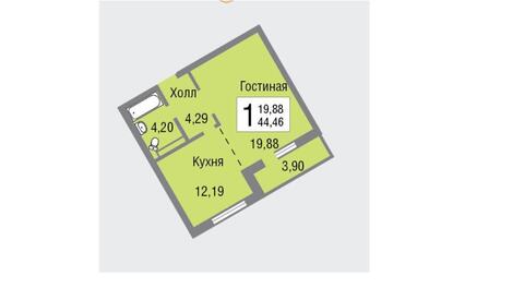 Москва, 1-но комнатная квартира, Татьянин Парк д.16 к2, 6300000 руб.