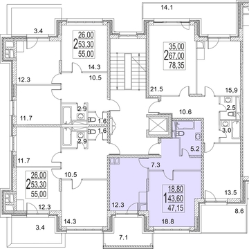 Павловская Слобода, 1-но комнатная квартира, ул. Красная  д.9 д., 4936605 руб.