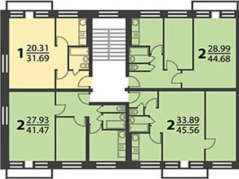 Москва, 1-но комнатная квартира, ул. Онежская д.38, корп.2, 4900000 руб.