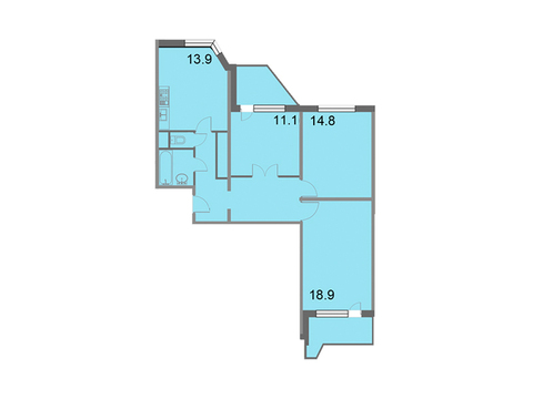 Москва, 3-х комнатная квартира, Грайвороновский 2-й проезд д.вл38с4, 10860850 руб.