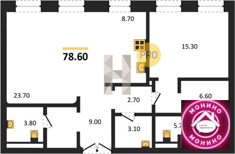 Москва, 1-но комнатная квартира, ул. Никольская д.д. 10/2, 188640000 руб.