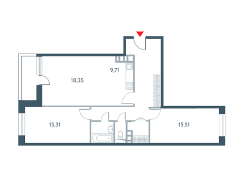 Москва, 3-х комнатная квартира, ул. Викторенко д.11С24, 23366335 руб.