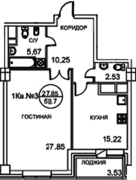 Москва, 2-х комнатная квартира, Наставнический пер. д.3, 20000000 руб.