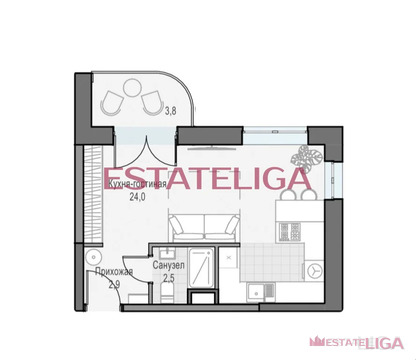 Москва, 1-но комнатная квартира, ул. Академика Королева д.21, 18700000 руб.