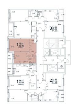 Москва, 1-но комнатная квартира, ул. Радиальная 6-я д.7, к 28/29, 4268199 руб.