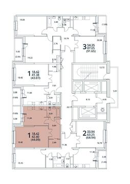 Москва, 1-но комнатная квартира, ул. Радиальная 6-я д.7, к 28/29, 4251999 руб.