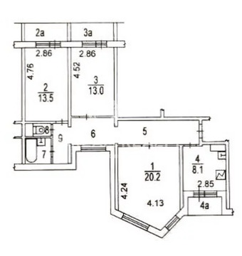 Москва, 3-х комнатная квартира, ул. Старобитцевская д.11, 13000000 руб.