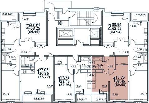 Москва, 1-но комнатная квартира, ул. Радиальная 6-я д.7, к 28/29, 3929000 руб.