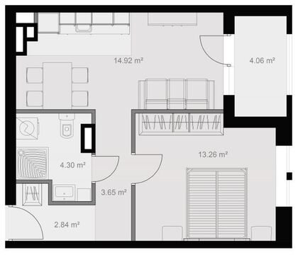 Москва, 1-но комнатная квартира, Кронштадтский б-р. д.6к4, 8241100 руб.