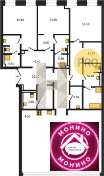 Москва, 3-х комнатная квартира, ул. Никольская д.д. 10/2, 497340000 руб.