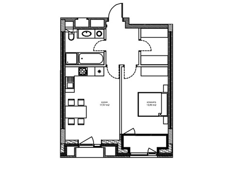 Москва, 1-но комнатная квартира, ул. Автозаводская д.Вл23, 13958935 руб.