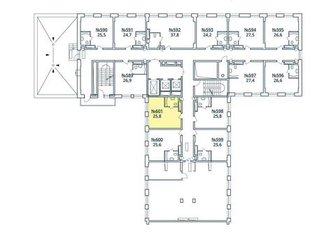 Москва, 1-но комнатная квартира, ул. Радиальная 6-я д.7, к 35, 2500000 руб.