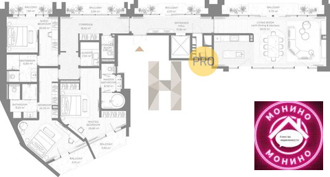 Москва, 3-х комнатная квартира, Большой Черкасский пер. д.д. 4, 717200000 руб.