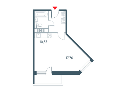 Москва, 1-но комнатная квартира, ул. Викторенко д.11С24, 11533283 руб.