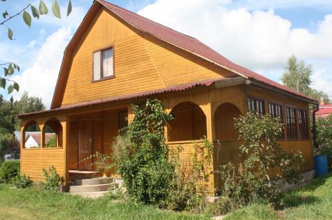 Новая Рига 65 км д.Подолы Дача 65 кв.м 6 соток. Баня Лес, река, 3450000 руб.