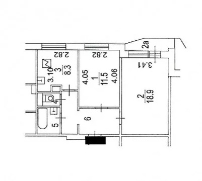 Москва, 2-х комнатная квартира, Бескудниковский б-р. д.2к1, 12300000 руб.