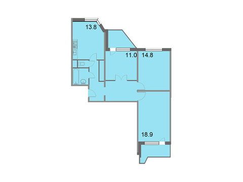 Москва, 3-х комнатная квартира, Грайвороновский 2-й проезд д.вл38с4, 10045980 руб.